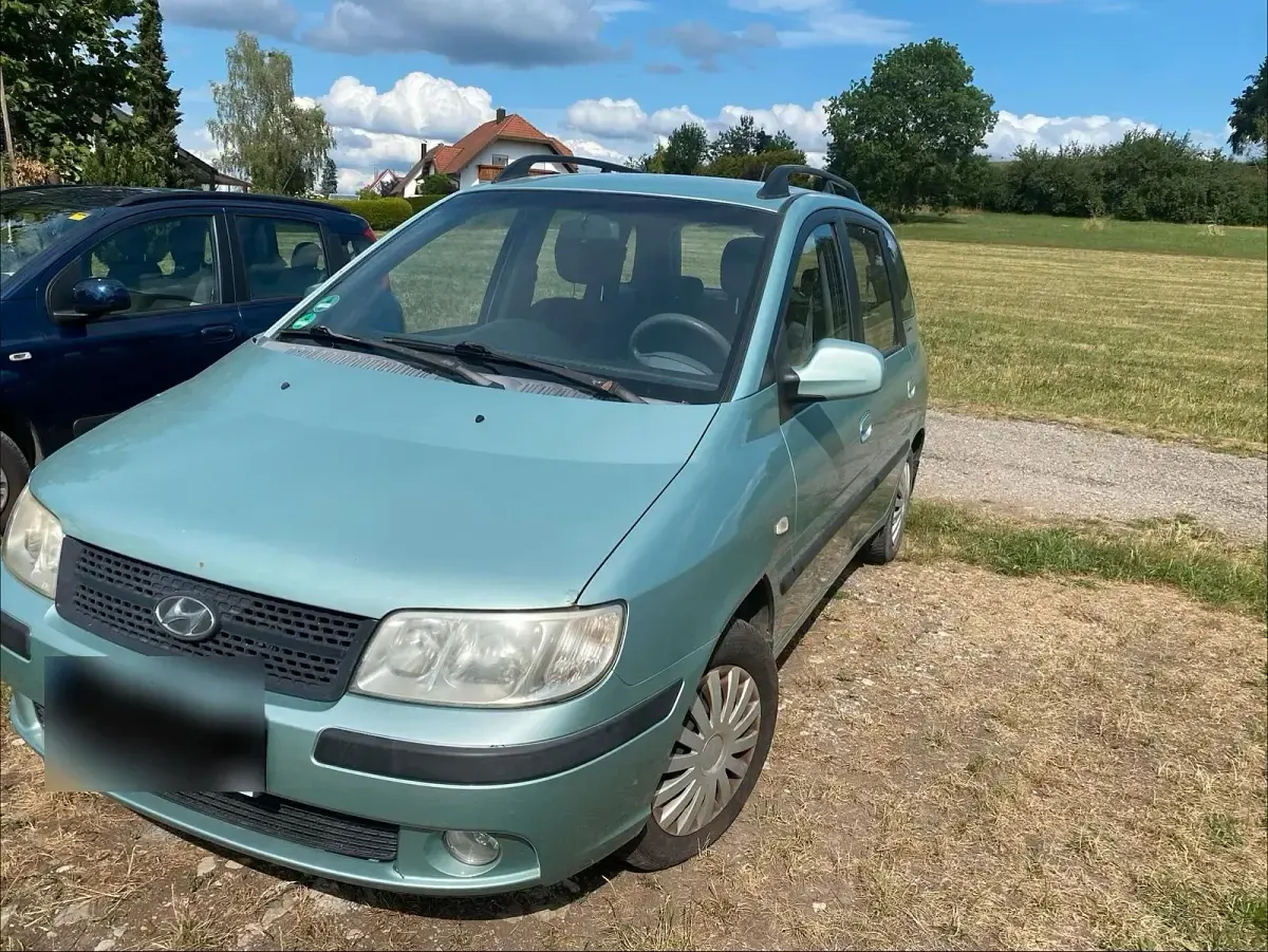 Gebraucht Hyundai Matrix 100 PS (73 kW) 2005 Grün Van / Kleinbus