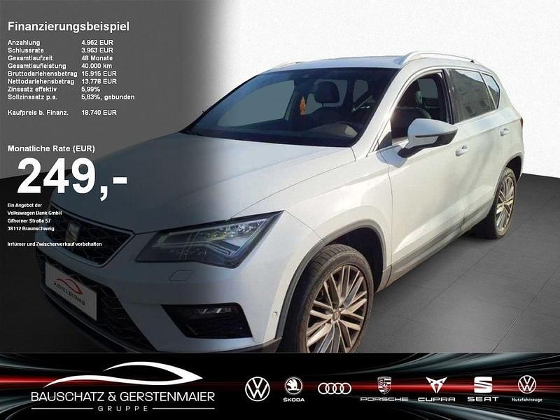Weiß Gebraucht 2019 Seat Ateca XCELLENCE SUV | 18.740 € (Fairer Preis) - Bild 1/4