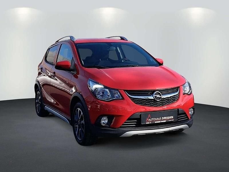 Gebraucht Opel Karl Rocks 73 PS (53 kW) 2018 Lava rot Kleinwagen