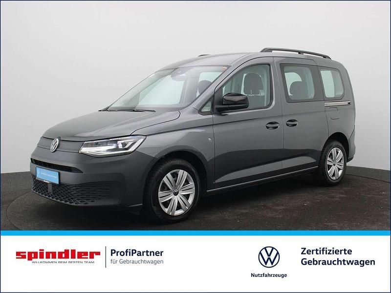 Indiumgrau metallic Gebraucht 2021 VW Caddy Basis Van / Kleinbus | 23.680 € (Fairer Preis) - Bild 1/3