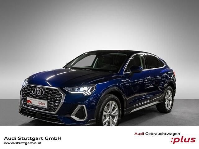 Navarrablau metallic Gebraucht 2025 Audi Q3 Sportback S-Line SUV | 44.640 € (Fairer Preis) - Bild 1/4