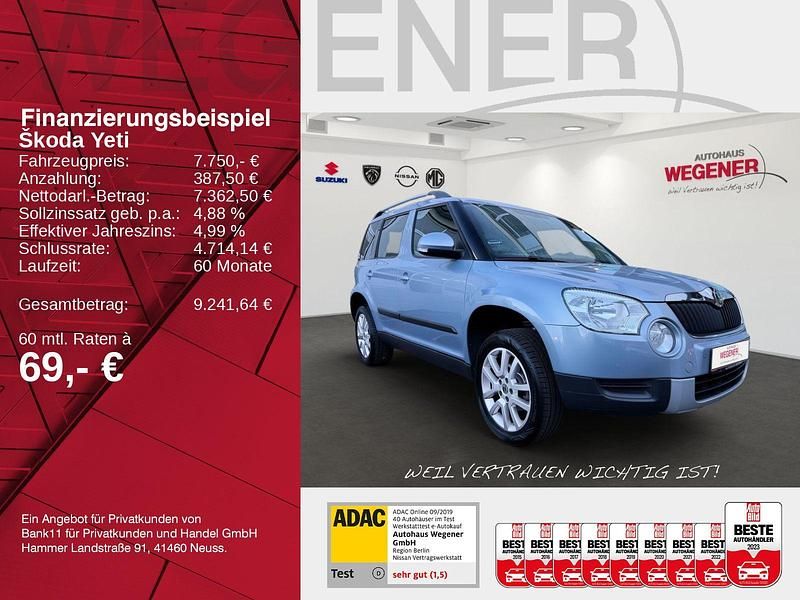 Gebraucht Skoda Yeti Ambition 105 PS (77 kW) 2011 Blau SUV
