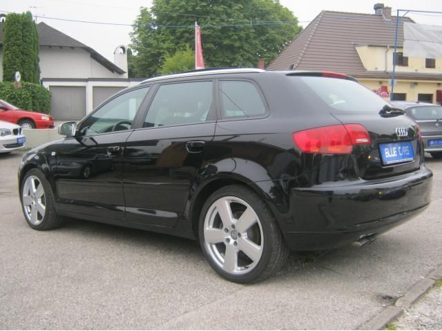 Gebraucht Audi A3 Sportback Ambition 140 PS (102 kW) 2006 Schwarz metallic Kleinwagen