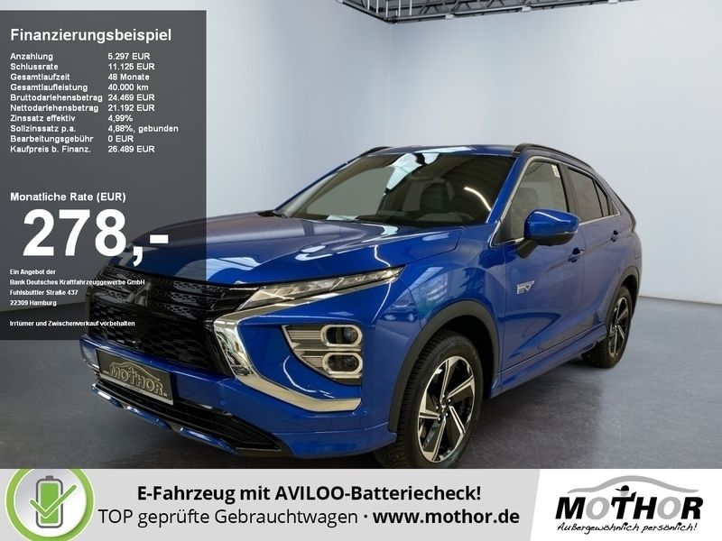 Laserblau Gebraucht 2022 Mitsubishi Eclipse Cross Plus SUV | 26.639 € (Fairer Preis) - Bild 1/4