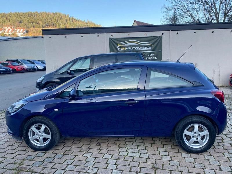 Gebraucht Opel Corsa Selection 69 PS (50 kW) 2015 Blau Kleinwagen