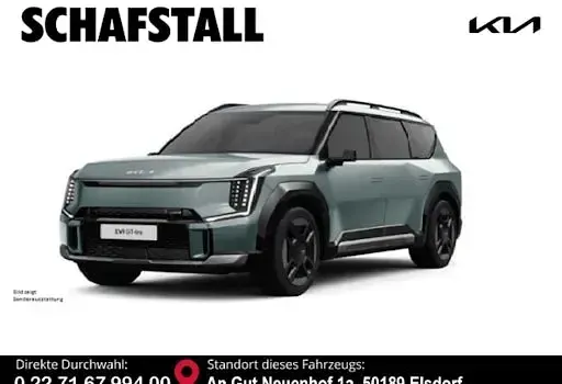 Neu Kia EV9 GT-Line 283 kW (385 PS) 2026 Grün SUV