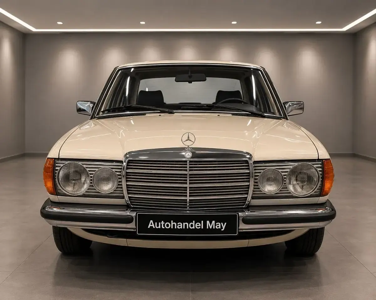Gebraucht Mercedes 200 1979 Weiß Limousine