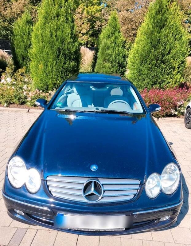 Blau Gebraucht 2003 Mercedes CLK320 Coupé | 2.800 € (Superpreis) - Bild 1/4