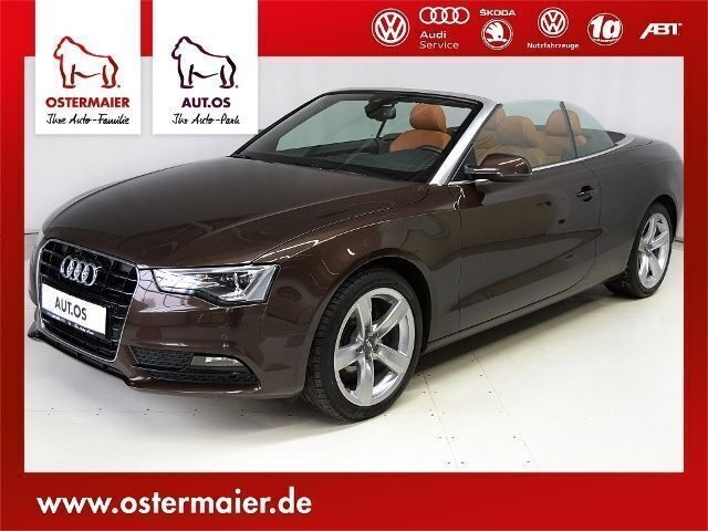 Braun metallic Gebraucht 2012 Audi A5 Cabriolet Cabrio | 26.980 € - Bild 1/4