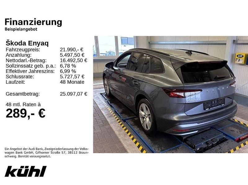 Gebraucht Skoda Enyaq iV 108 kW (148 PS) 2023 Graphitegrau metallic SUV