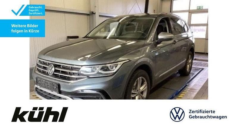 Platinum grey metallic Gebraucht 2022 VW Tiguan Allspace Elegance SUV | 31.780 € (Guter Preis) - Bild 1/2