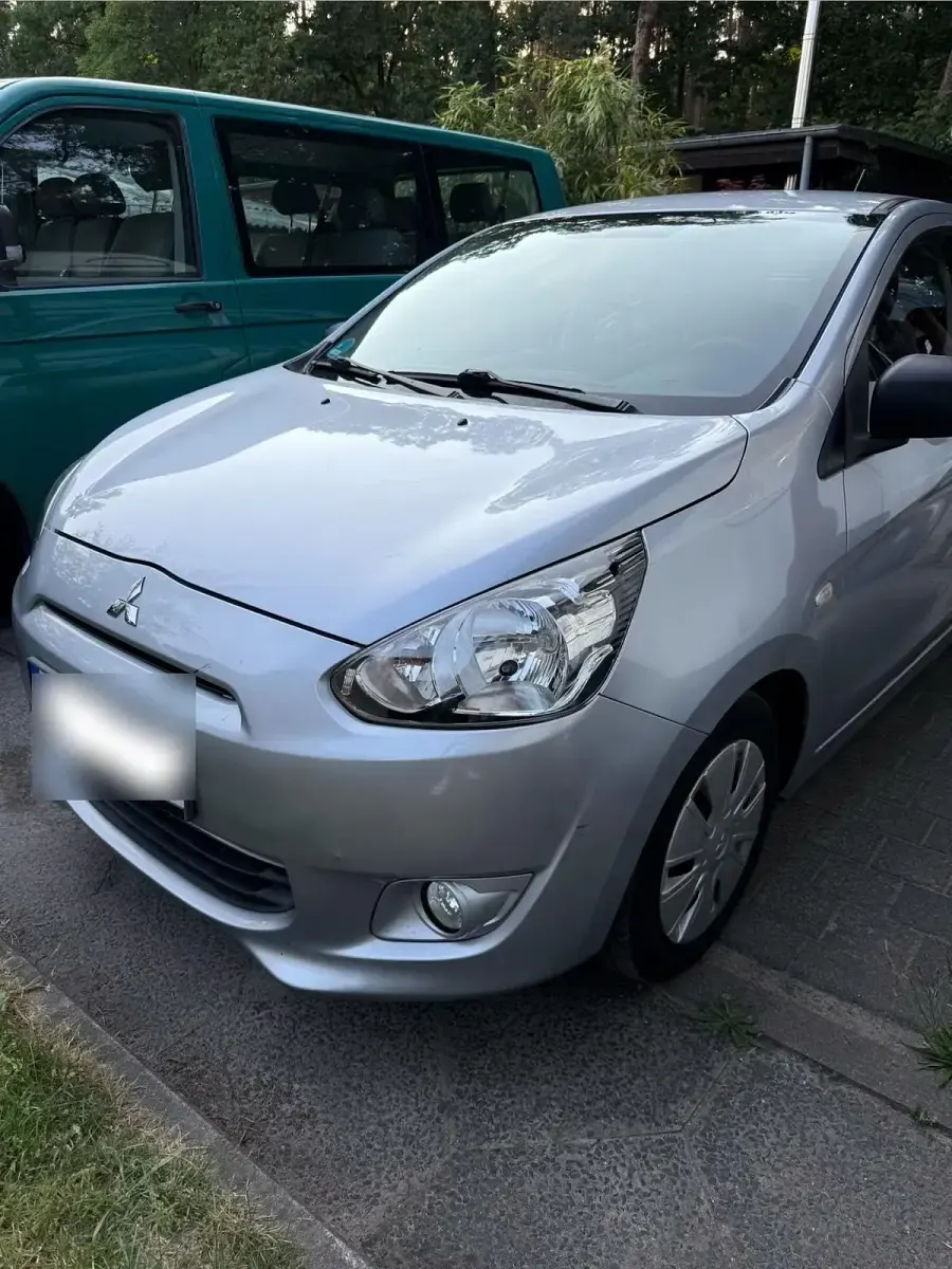 Gebraucht Mitsubishi Space Star 71 PS (52 kW) 2016 Blau Kleinwagen