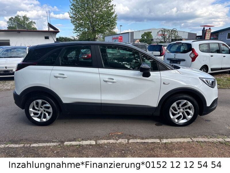 Gebraucht Opel Crossland 82 PS (60 kW) 2018 Weiß SUV