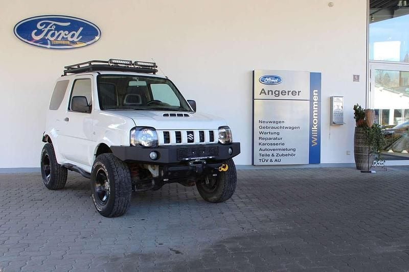 Gebraucht Suzuki Jimny 88 PS (64 kW) 1999 Weiß SUV