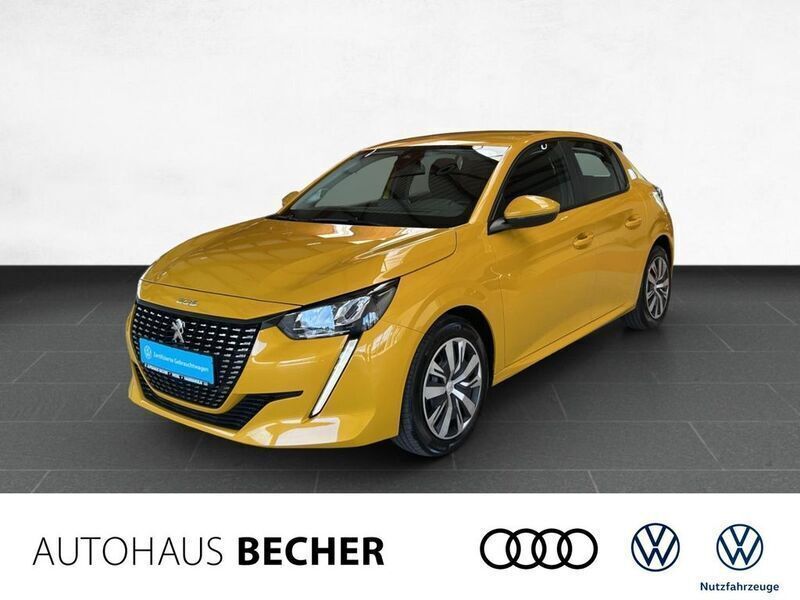 Gelb Gebraucht 2021 Peugeot 208 Active Kleinwagen | 14.930 € (Fairer Preis) - Bild 1/4