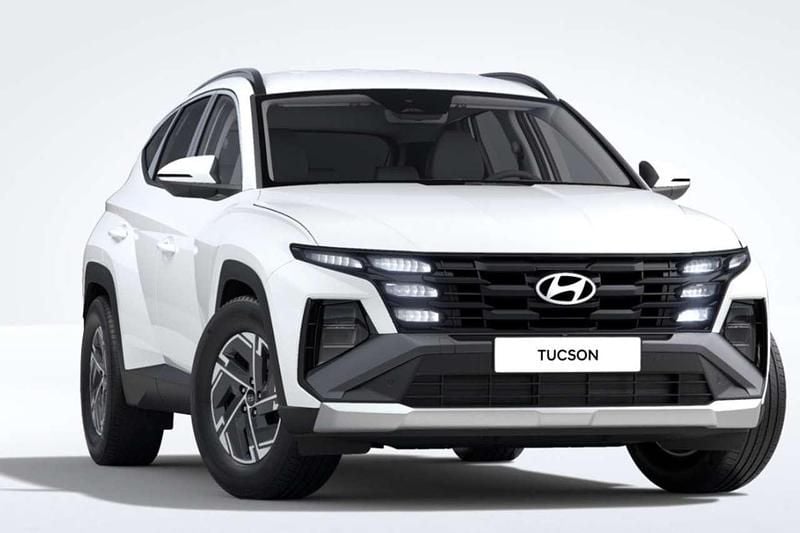 Atlas white Neu 2025 Hyundai Tucson Select SUV | 24.902 € (Superpreis) - Bild 1/1