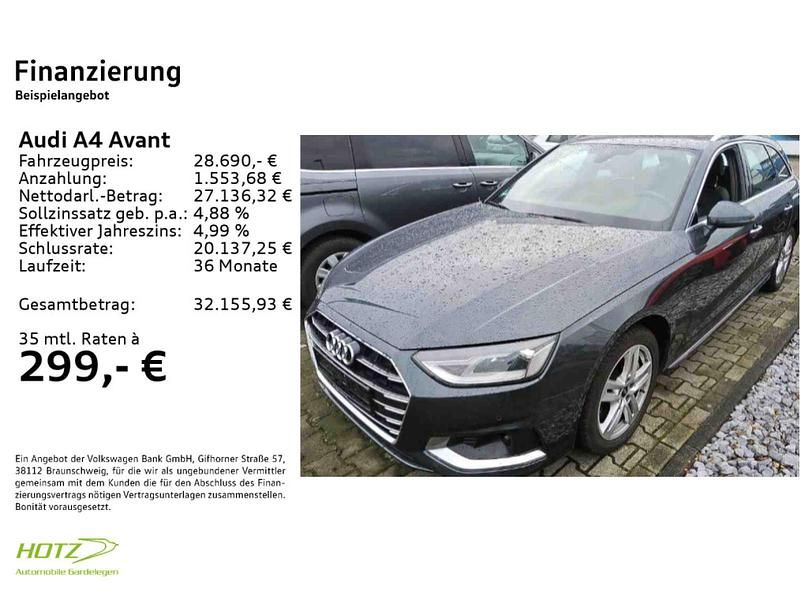 Gebraucht Audi A4 Advanced 204 PS (150 kW) 2023 Kombi
