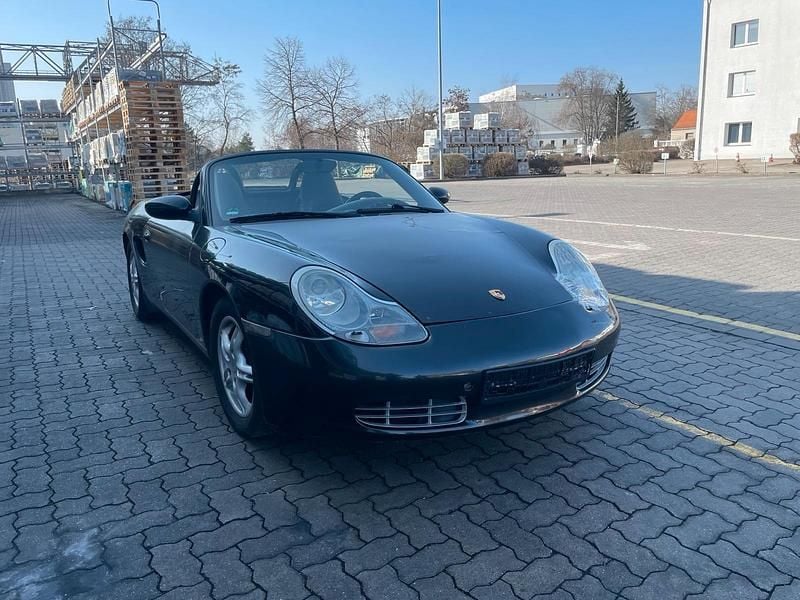Gebraucht Porsche Boxster 220 PS (161 kW) 2000 Schwarz Cabrio