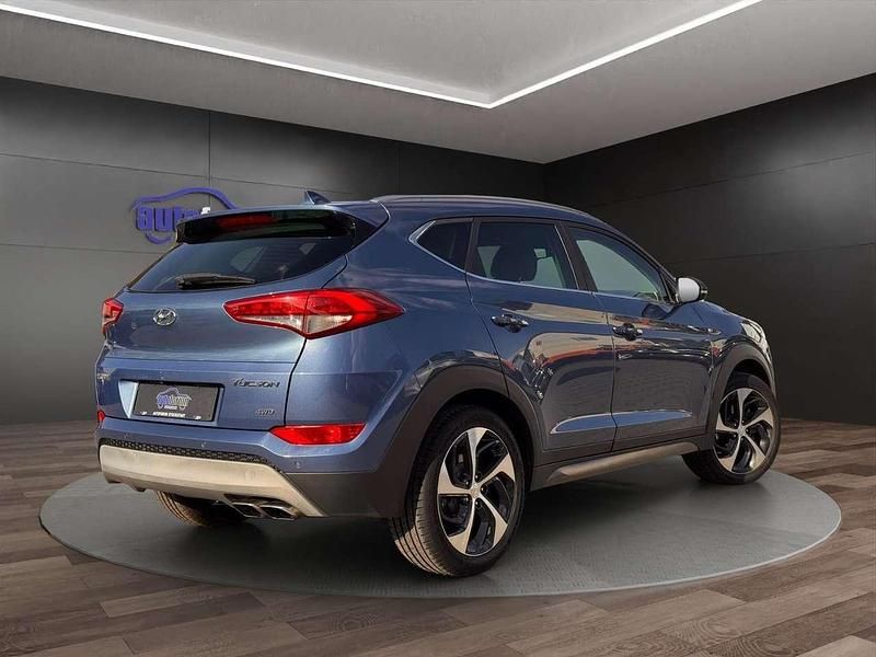 Second-hand Hyundai Tucson Style 177 CP (130 kW) 2018 Albastru SUV