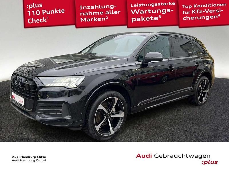 Schwarz Gebraucht 2022 Audi Q7 SUV | 60.450 € (Guter Preis) - Bild 1/3