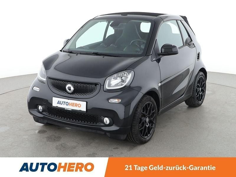 Schwarz Gebraucht 2019 Smart ForTwo Cabrio Prime Cabrio | 18.790 € (Fairer Preis) - Bild 1/3