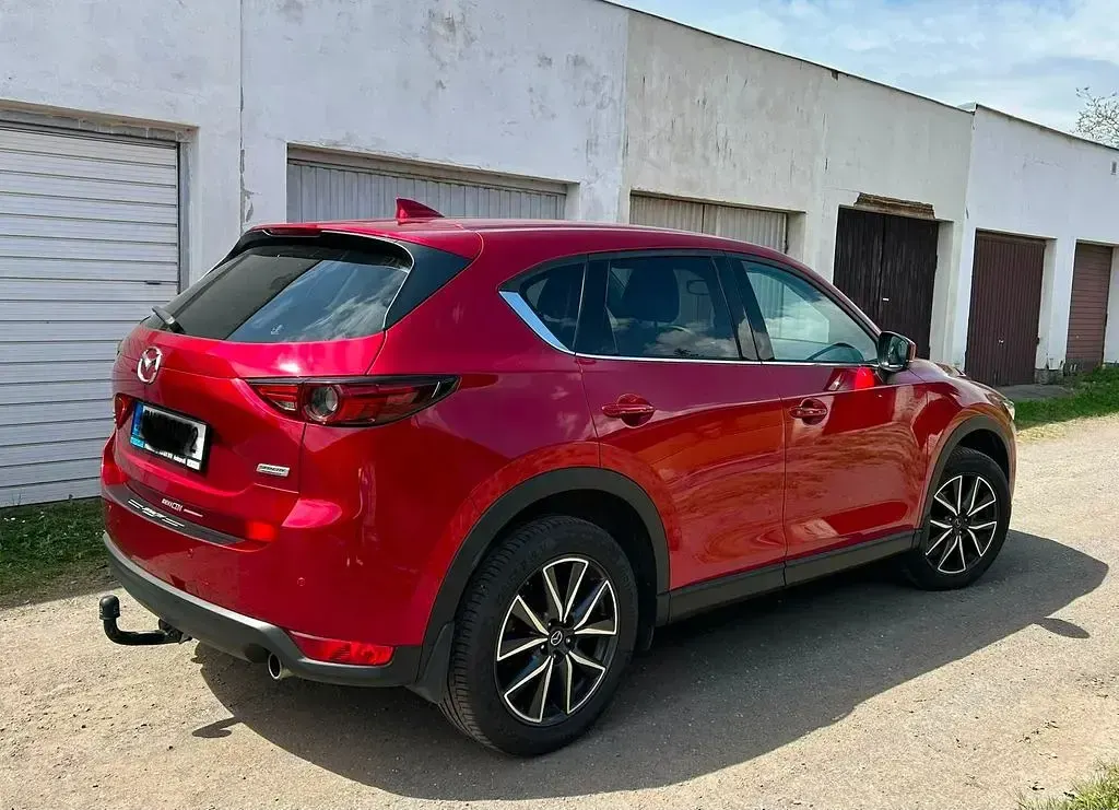 Gebraucht Mazda CX-5 Exclusive-Line 194 PS (142 kW) 2018 Rot SUV