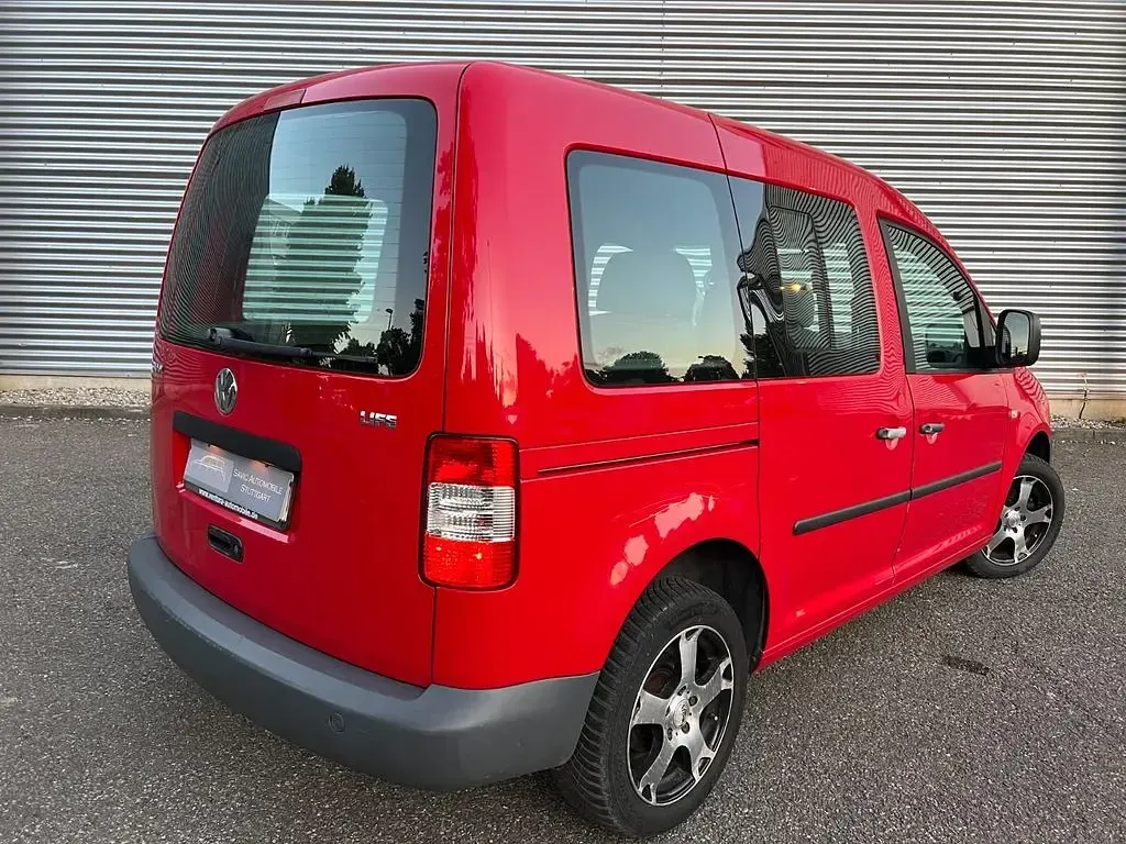 Gebraucht VW Caddy Life 80 PS (58 kW) 2009 Rot Van / Kleinbus