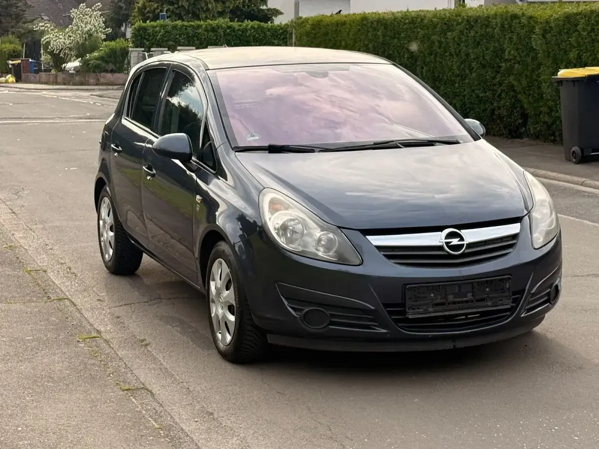 Gebraucht Opel Corsa Edition 87 PS (63 kW) 2010 Blau Kleinwagen