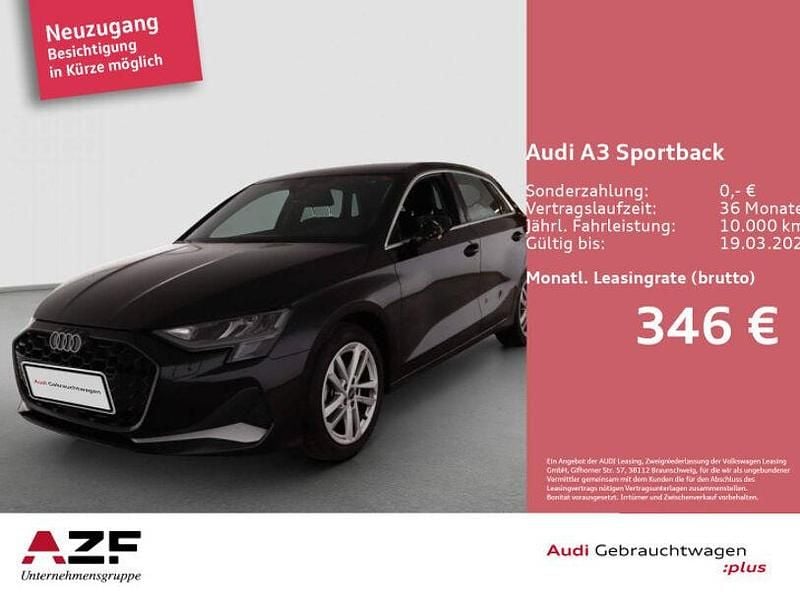 Gebraucht Audi A3 Advanced 150 PS (110 kW) 2025 Mythosschwarz metallic Limousine