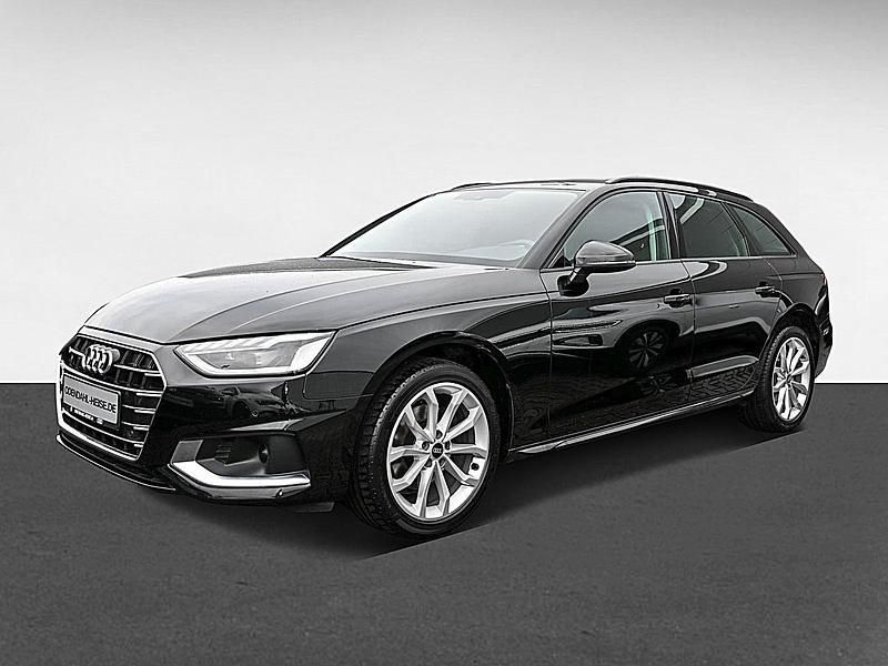 Polsterfarbe: schwarz Gebraucht 2021 Audi A4 Advanced Plus Kombi | 22.380 € (Fairer Preis) - Bild 1/4