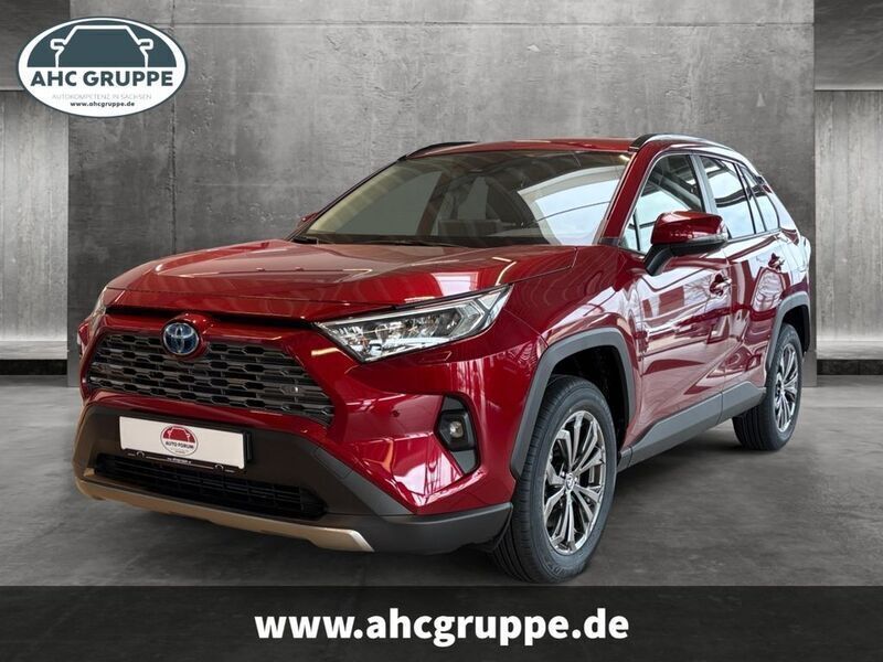 Rot Neu 2024 Toyota RAV4 Hybrid Team SUV | 47.926 € (Teuer) - Bild 1/4