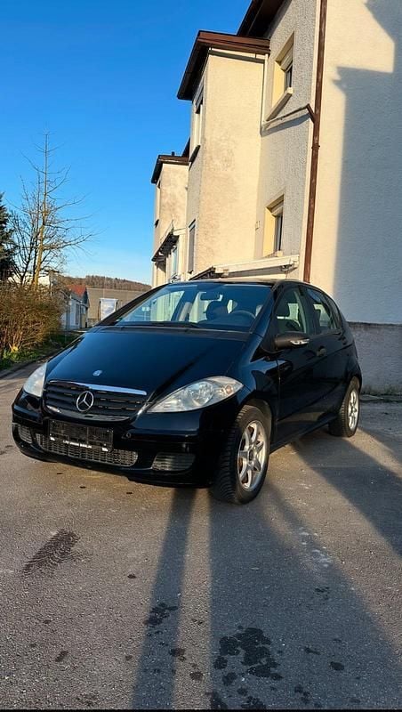 Schwarz Gebraucht 2005 Mercedes A150 Limousine | 1.199 € (Superpreis) - Bild 1/4