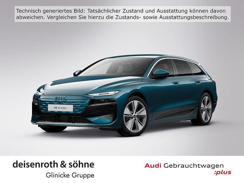 Blau Gebraucht 2025 Audi A6 e-tron Sport Kombi | 55.960 € - Bild 1/4