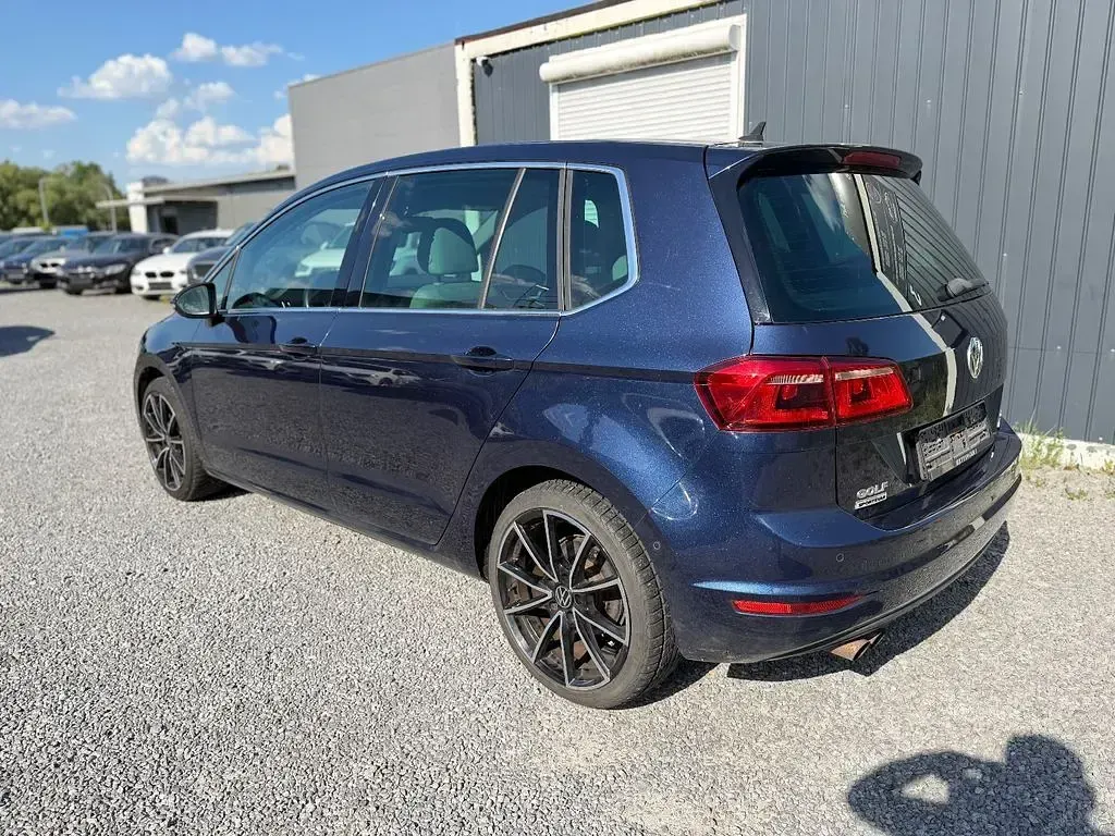 Gebraucht VW Golf Sportsvan Highline 150 PS (110 kW) 2016 Blau Van / Kleinbus