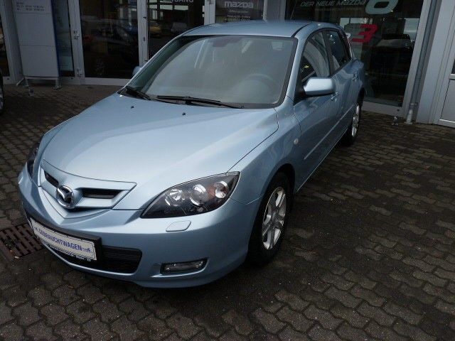 Gebraucht Mazda 3 Active 105 PS (77 kW) 2009 Blau metallic Limousine