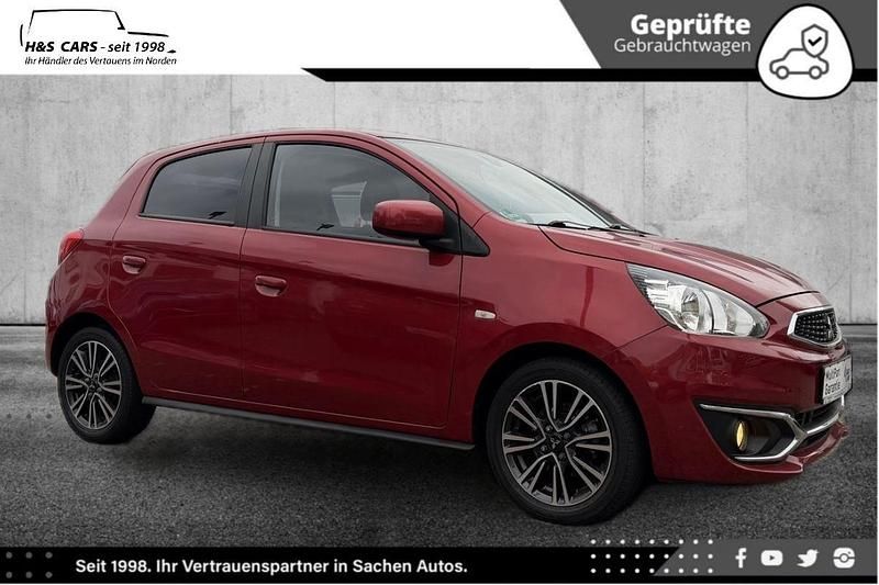 Rot Gebraucht 2018 Mitsubishi Space Star Kleinwagen | 10.550 € (Etwas zu teuer) - Bild 1/4