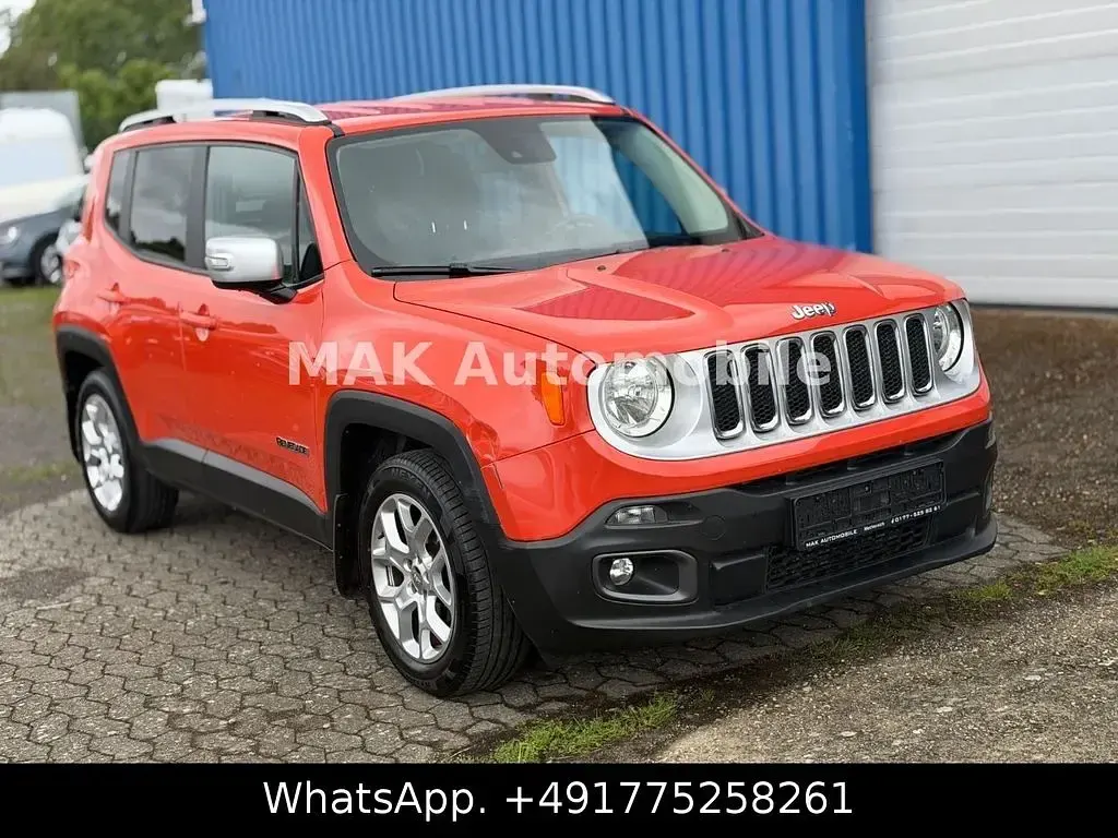 Gebraucht Jeep Renegade Limited 140 PS (102 kW) 2014 Spritz orange SUV