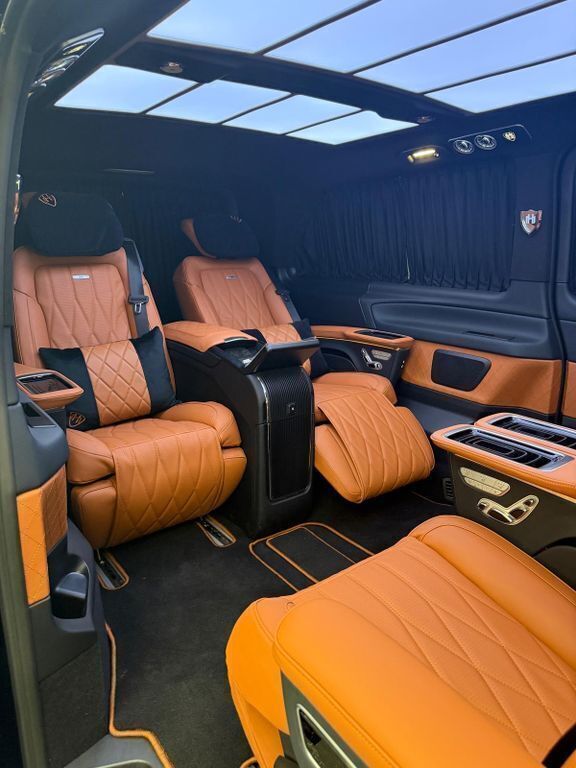 Neu Mercedes V300 231 PS (169 kW) 2025 Schwarz Van / Kleinbus