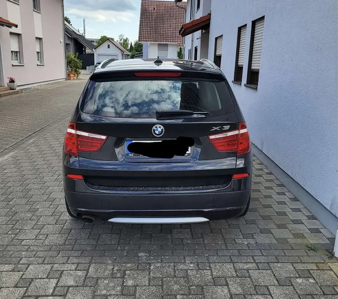 Gebraucht BMW X3 184 PS (135 kW) 2012 Schwarz SUV