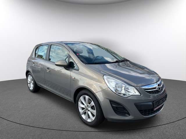 Gebraucht Opel Corsa Active 69 PS (50 kW) 2013 Muskatgrau/muskat braun(m2) Kleinwagen