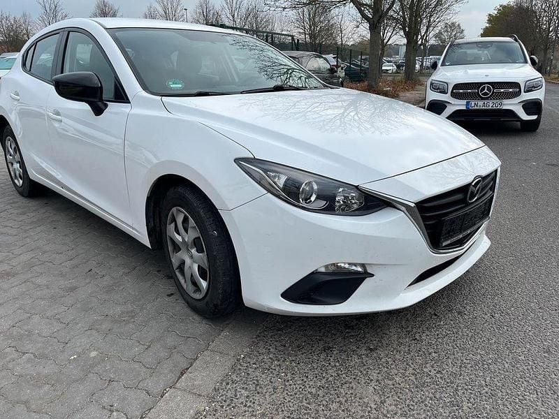 Gebraucht Mazda 3 Prime-Line 101 PS (74 kW) 2013 Weiß Limousine