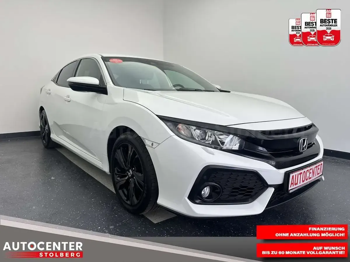 Occasion Honda Civic Elegance 129 ch (94 kW) 2017 Blanc Berline