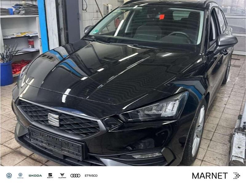 Gebraucht Seat Leon FR 190 PS (139 kW) 2022 Midnight schwarz metallic Kombi