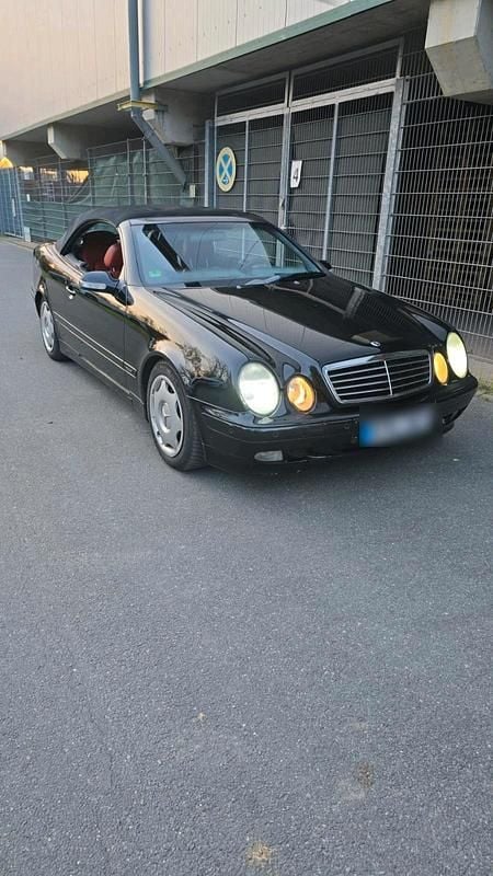 Gebraucht Mercedes CLK200 1999 Schwarz Cabrio
