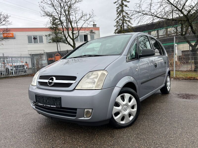 Silber Gebraucht 2003 Opel Meriva Van / Kleinbus | 1.990 € (Fairer Preis) - Bild 1/4