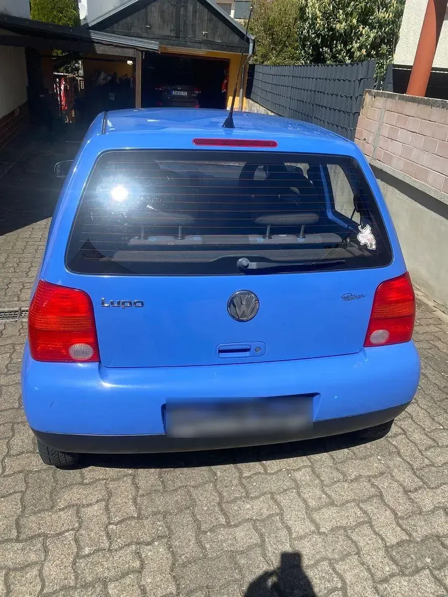 Gebraucht VW Lupo Basis 50 PS (36 kW) 2002 Blau Kleinwagen