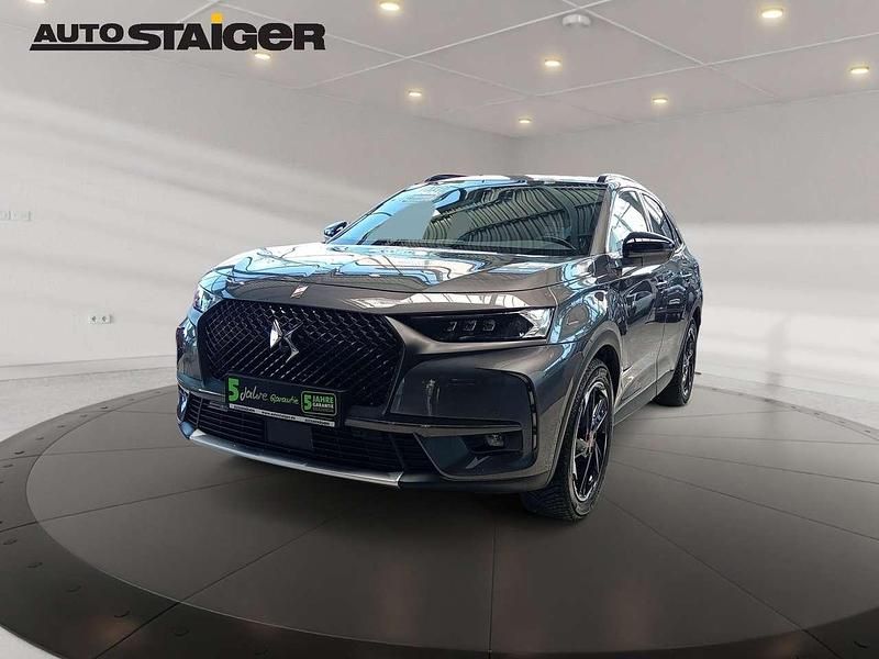 Gebraucht DS Automobiles DS7 Crossback Performance Line Plus 299 PS (219 kW) 2022 Lackierung platiniumgrau/meta SUV