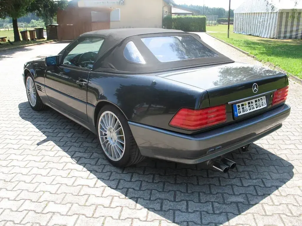 Gebraucht Mercedes SL500 320 PS (235 kW) 1993 Schwarz Cabrio