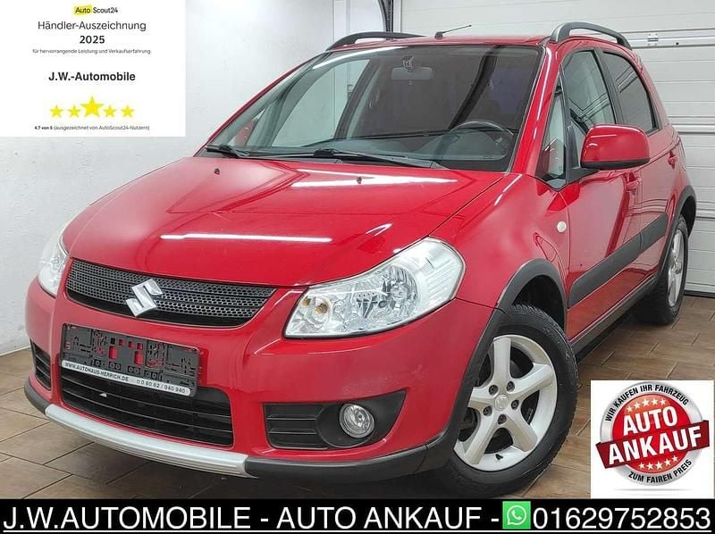 Rot Gebraucht 2007 Suzuki SX4 SUV | 3.999 € (Superpreis) - Bild 1/4