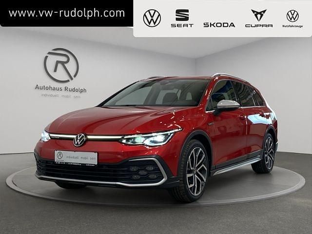 Kings red metallic Gebraucht 2021 VW Golf Alltrack Kombi | 28.489 € (Fairer Preis) - Bild 1/4